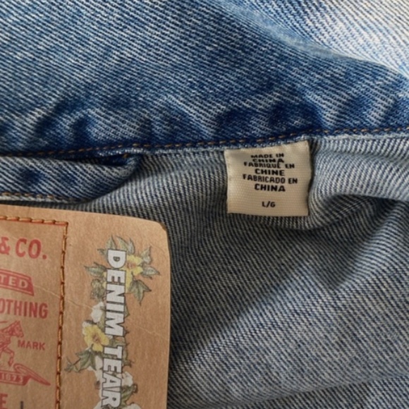 Denim Tears Bstroy Tears Type-2 Denim Jacket ⭐ - Picture 11 of 13